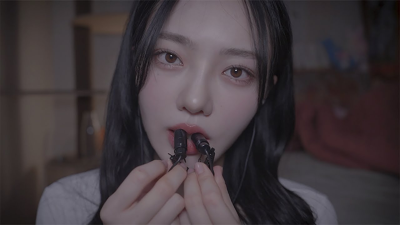 [ASMR] 치아 속에 마이크 3탄 (숨소리+치아 팅글)ㅣMouth Sounds ASMR