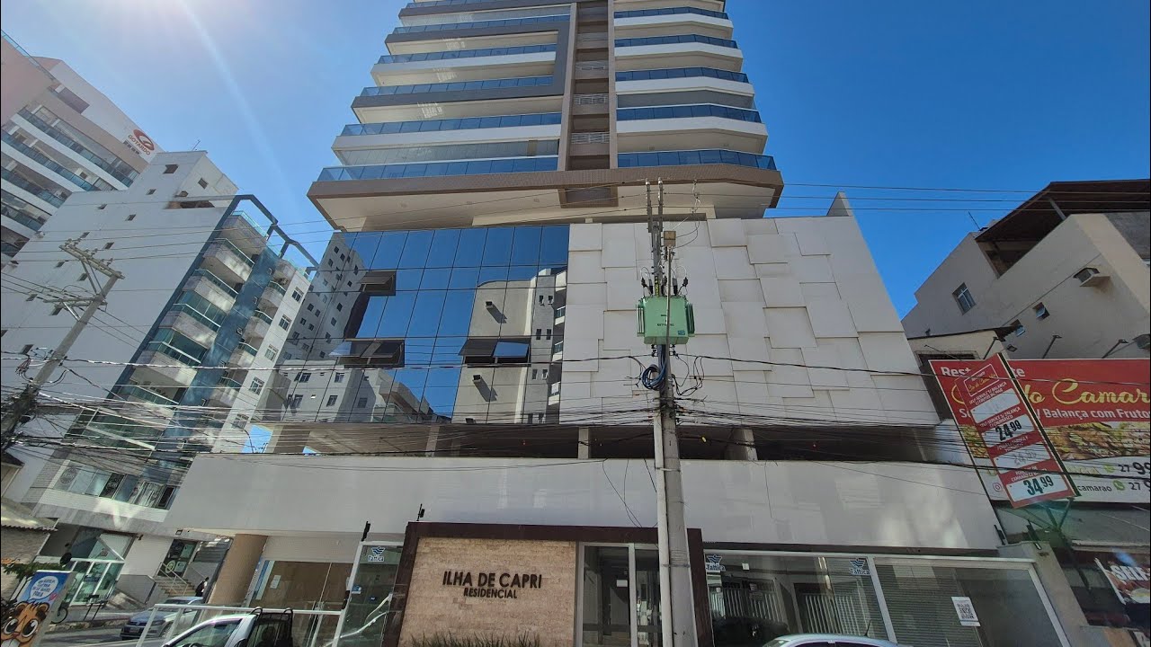 Apartamento novo a venda na Praia do Morro em Guarapari ES com lazer completo na cobertura