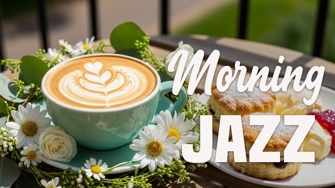 Morning Jazz ☕Coffee Shop Ambiance~Sweet Bossa Nova Instrumental for Cheerful Moods & Relax