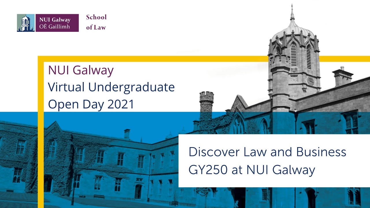 Discover Law and Business at NUI Galway
