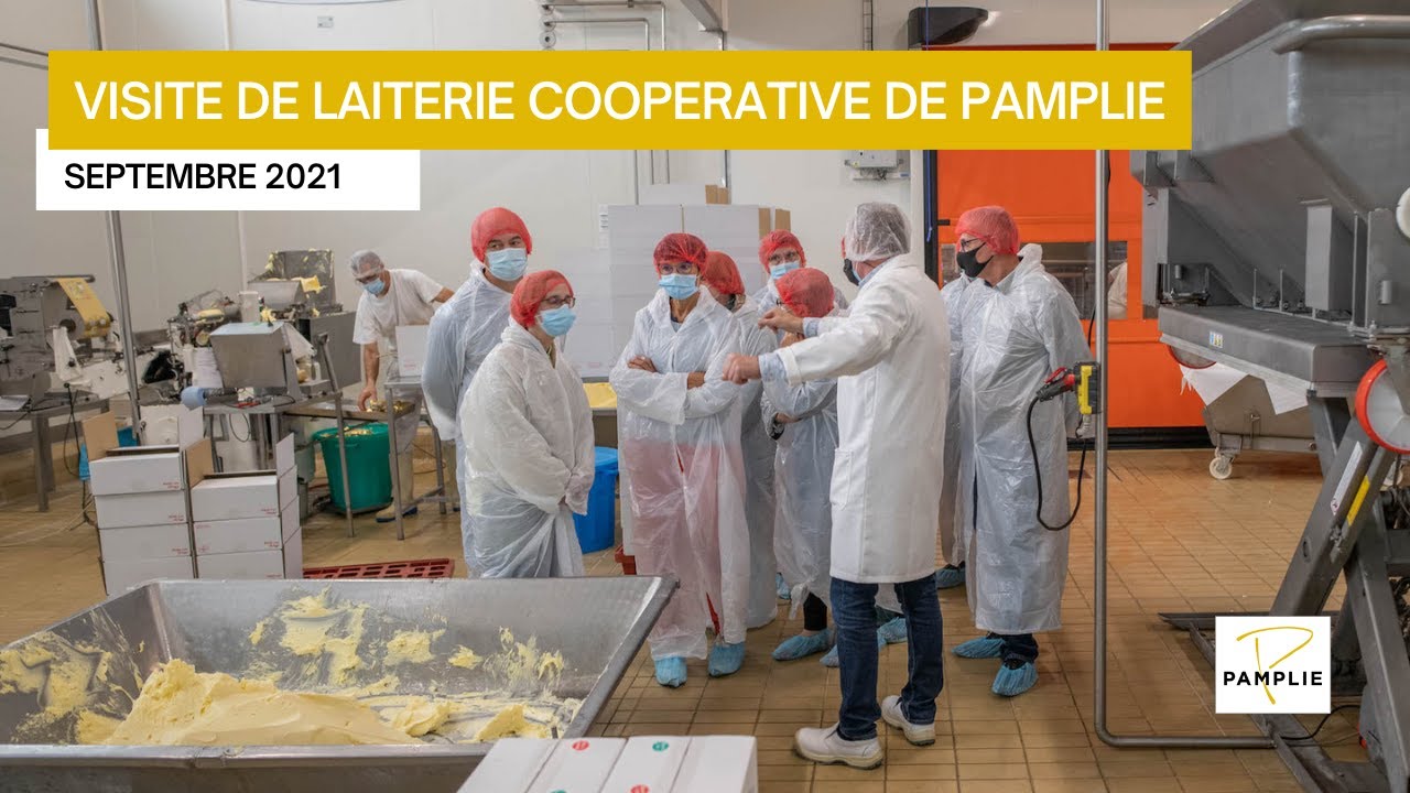 LAITERIE COOPERATIVE DE PAMPLIE - visite de l'usine et rencontre avec les producteurs