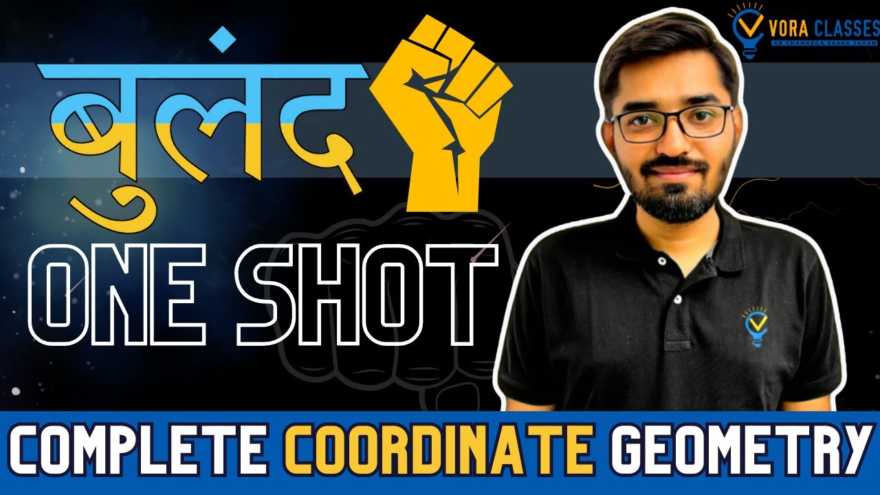 Complete Coordinate Geometry One Shot Marathon by Nishant Vora 🚀 | JEE Main & Advanced