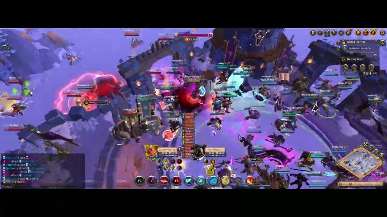fighting big ass ml blob