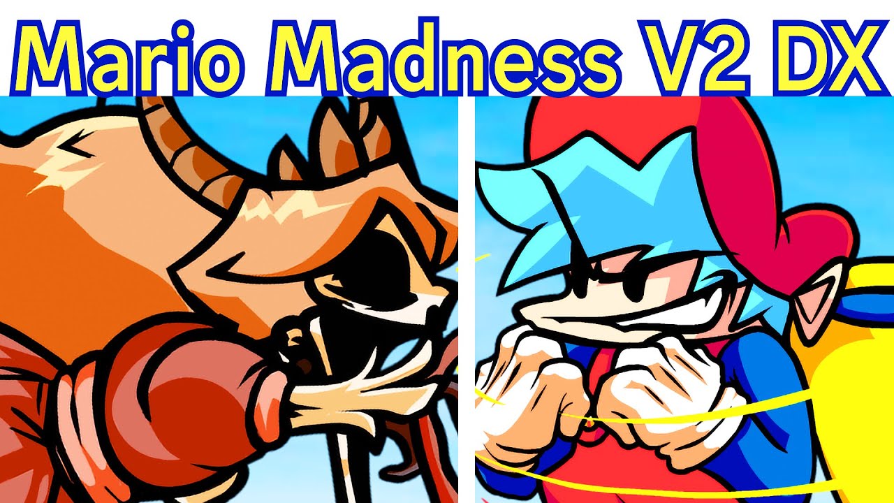 FNF Mario's Madness V2 DX (UPDATED SONGS + MECHANICS) - MELODIES OF SORROW