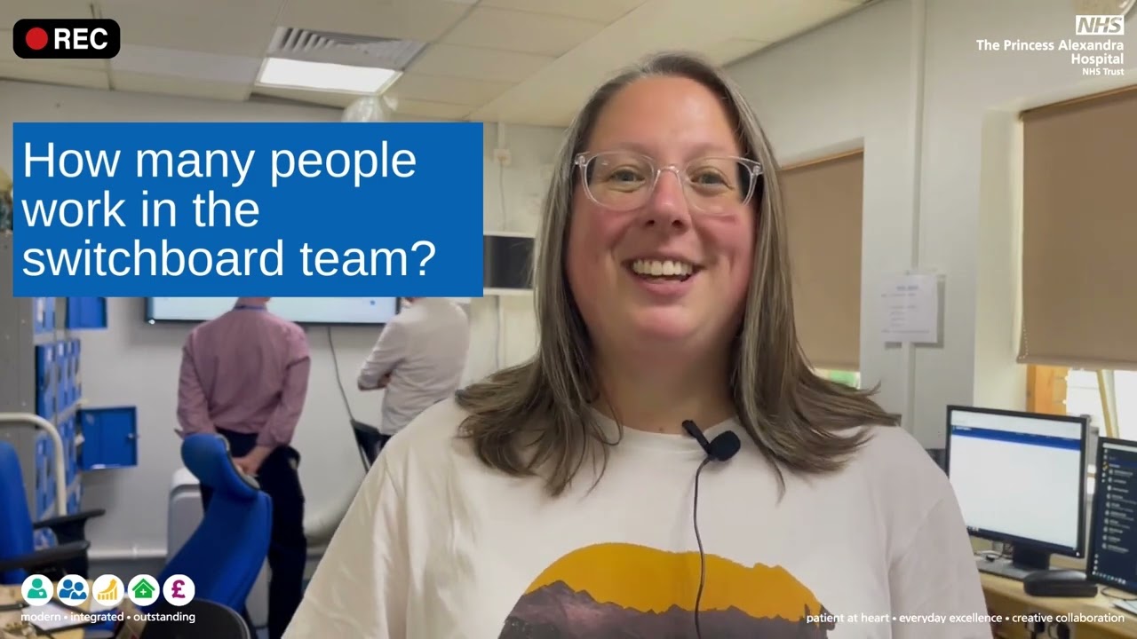 Lance's digital diary: This is Us - switchboard team