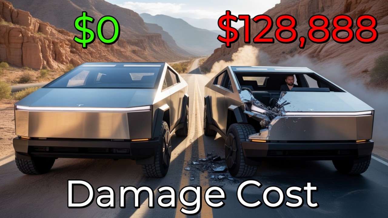 Realistic Crashes BeamNG Drive Damage Cost Tesla | Epic Wallet Survival