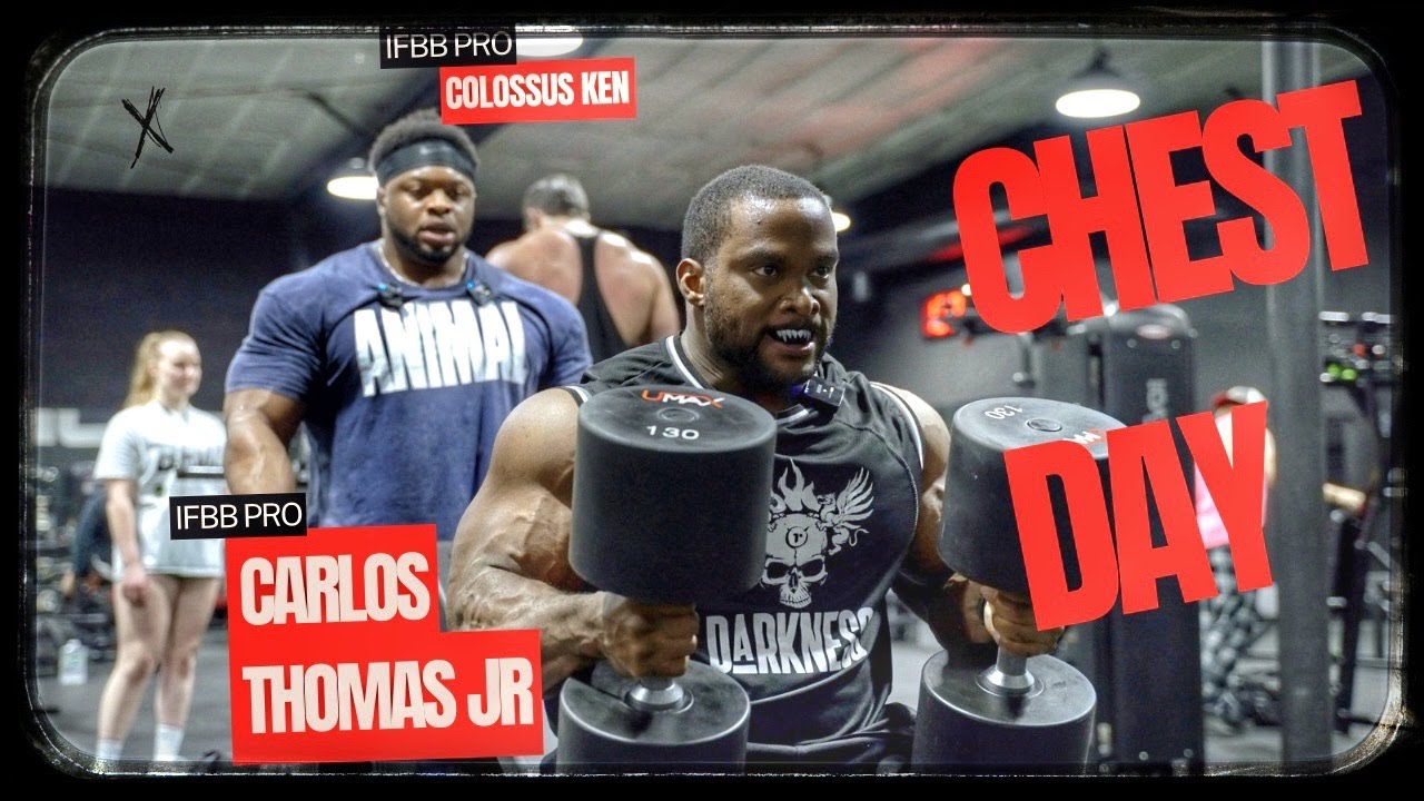 CHEST DAY W/ IFBB PRO ​⁠@Collosus Ken