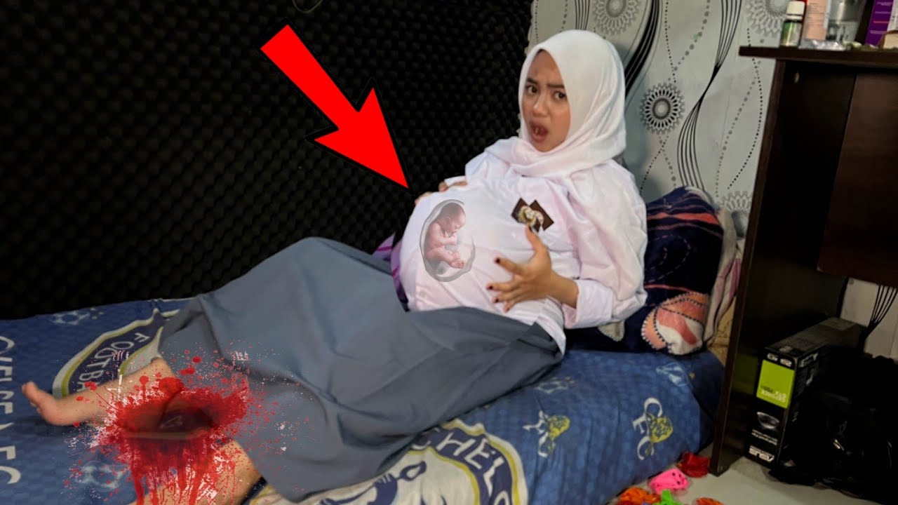 KAGET‼️PULANG SEKOLAH TIUP BALON TIBA2 HAMIL DAN MELAHIRKAN