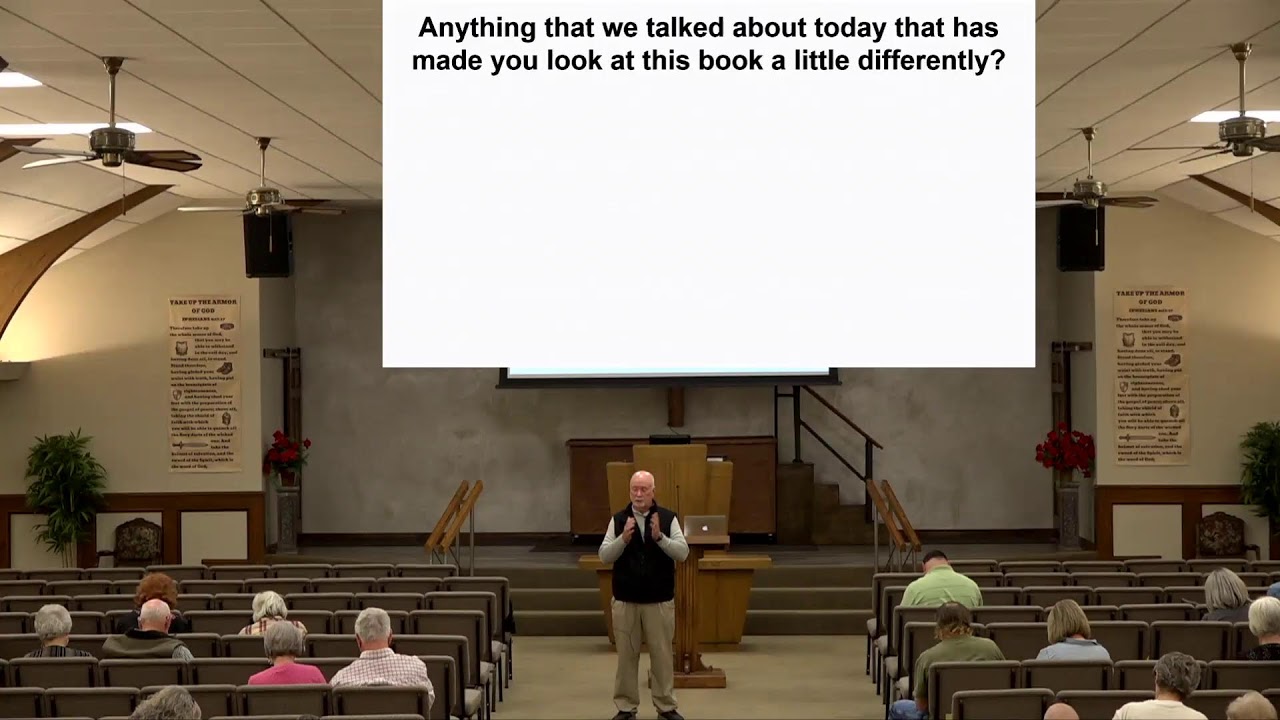 Northtown Church of Christ Sunday Night Bible Class 2/15/2026