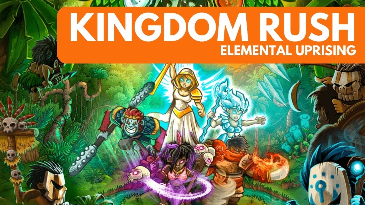 Kingdom Rush: Elemental Uprising | Solo Board Game Tutorial and Playthrough