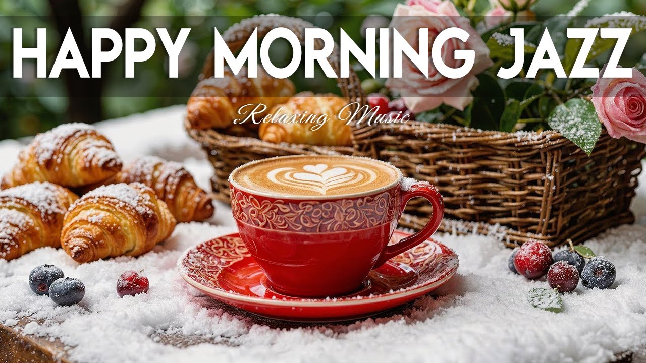 Happy Morning Jazz 🎶 February Bossa Nova Instrumental and Relaxing Jazz Cafe Music for Studying