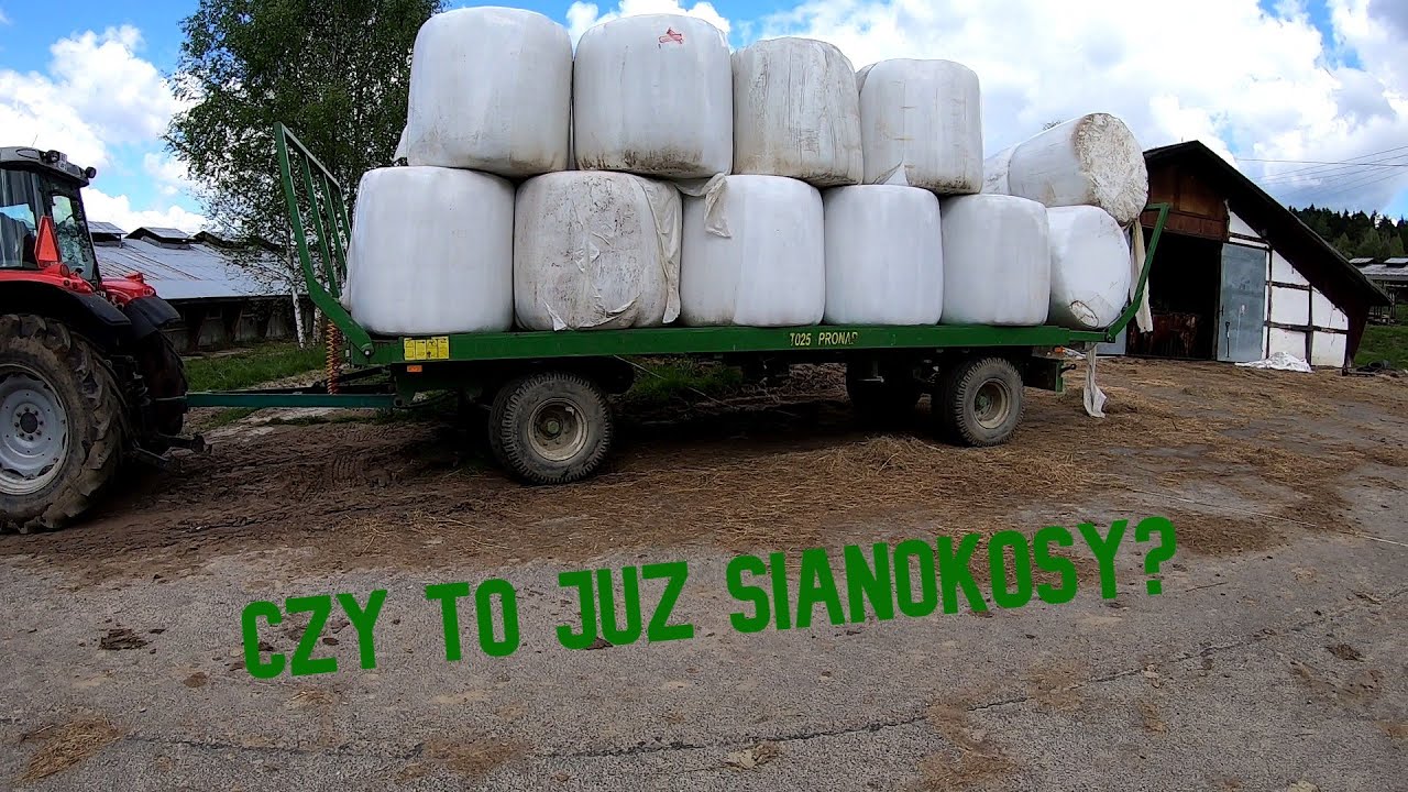 Wyjazd po baloty sianokiszonki