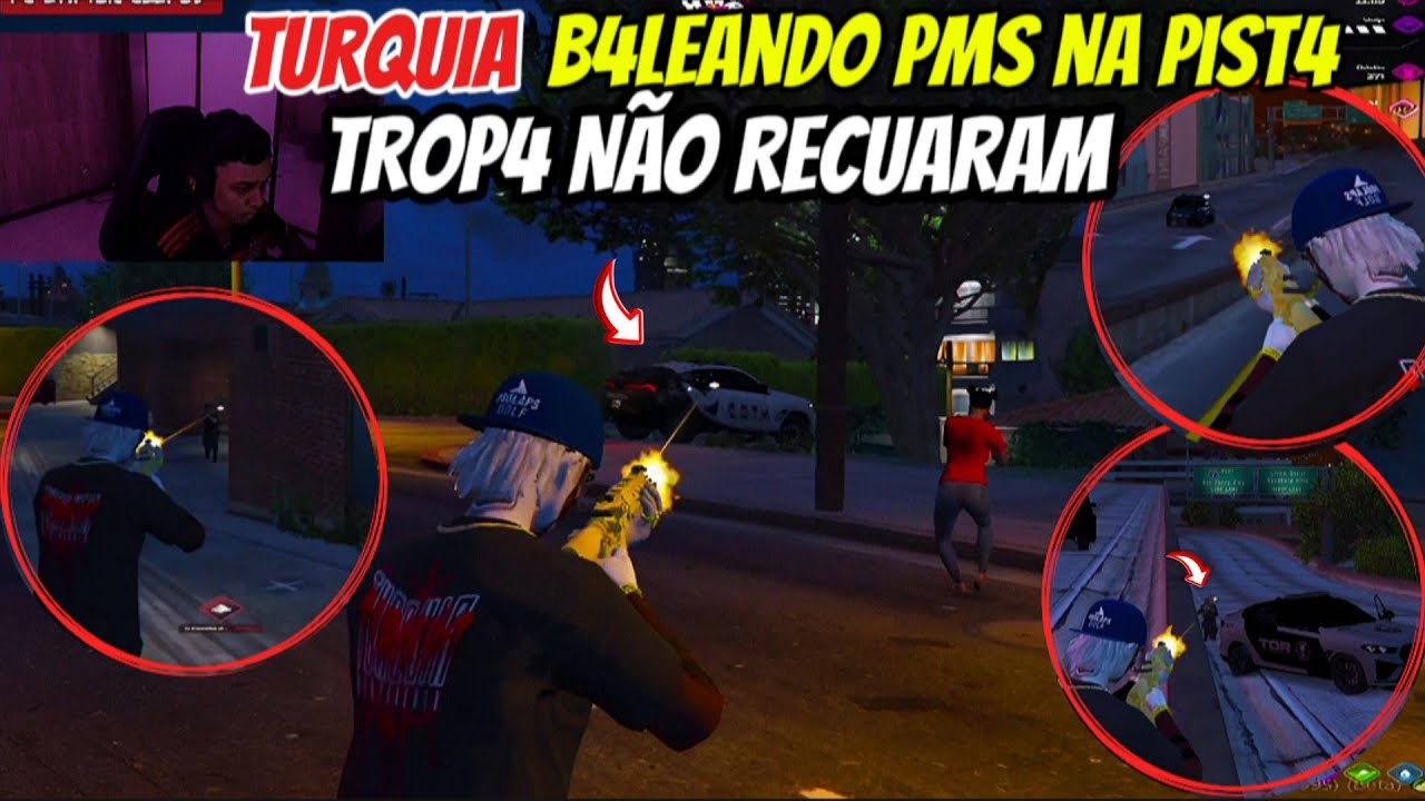 TURQUIA AMASSOU GER4L NESSA TROC4 DE TIRO😱|OS CARAS DELES SE ENTROSARAM NA P1ST4 + POCAÇÃO COM PMS😱🔥