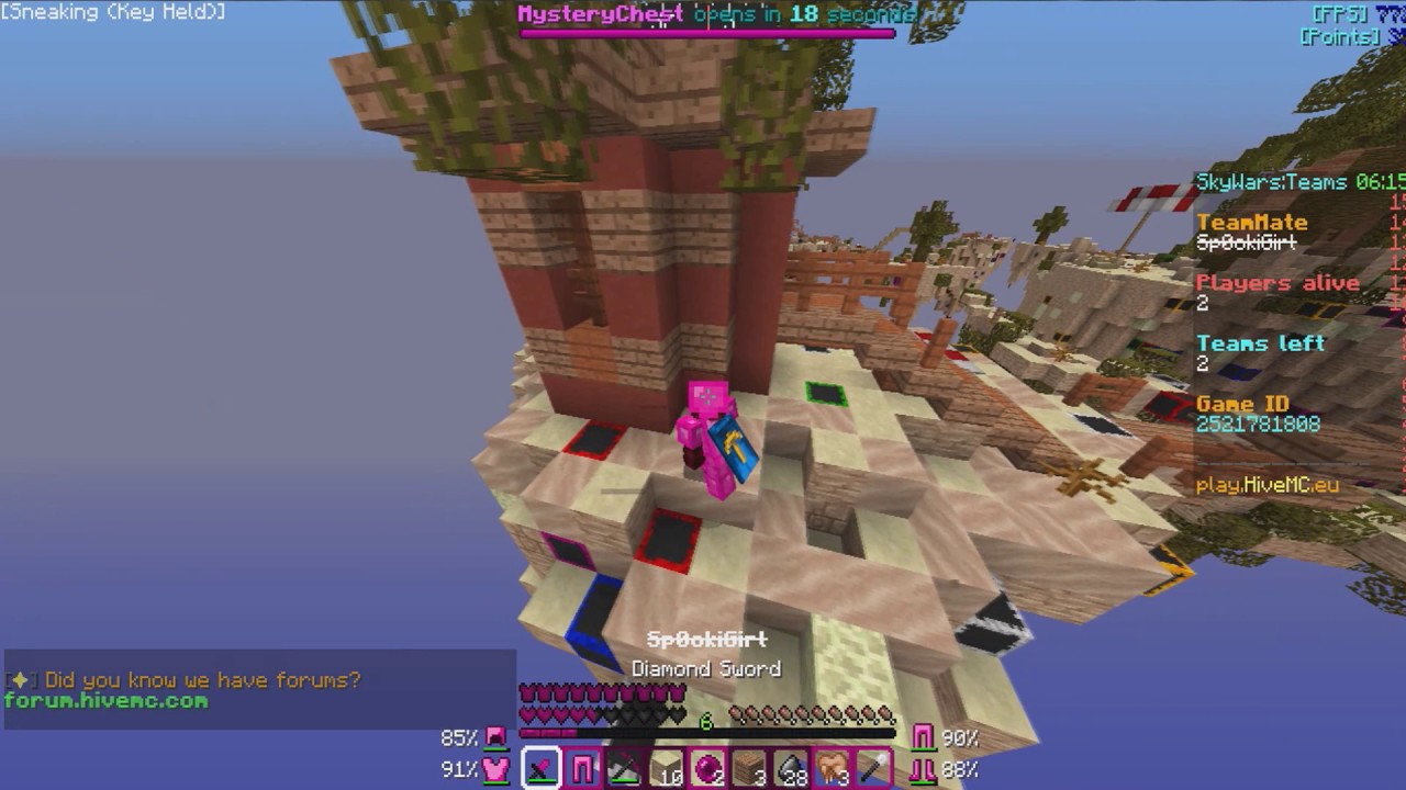 MineCraft SkyWars #4 | (وصلنااا 10000 مشتــرك ! قيم (ضحك و طقطقه