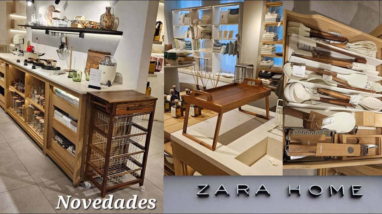 Zara Home NOVEDADES para Casa Muebles Auxiliares Inspírate a Decorar Elegancia en el Hogar Cocina