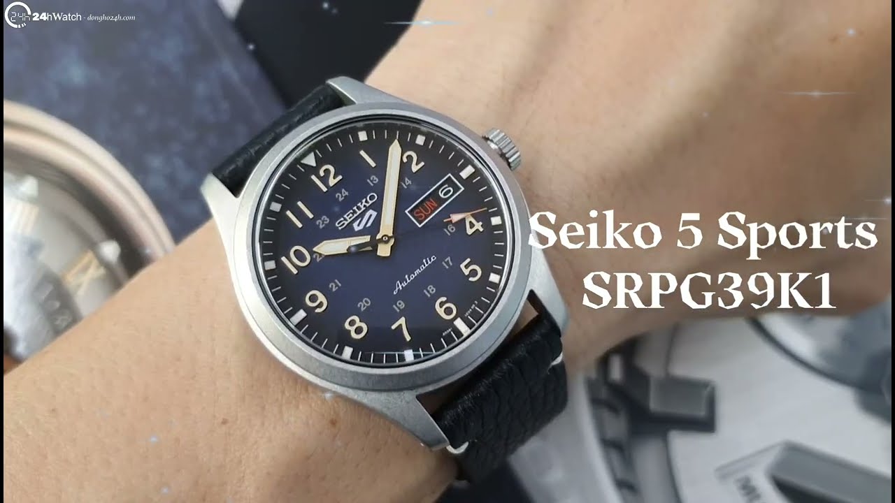 Seiko 5 Sports Field SRPG39K1 ch&iacute;nh h&atilde;ng [] 24h l&agrave; Đaị l&yacute; được Seiko chứng nhận ch&iacute;nh h&atilde;ng
