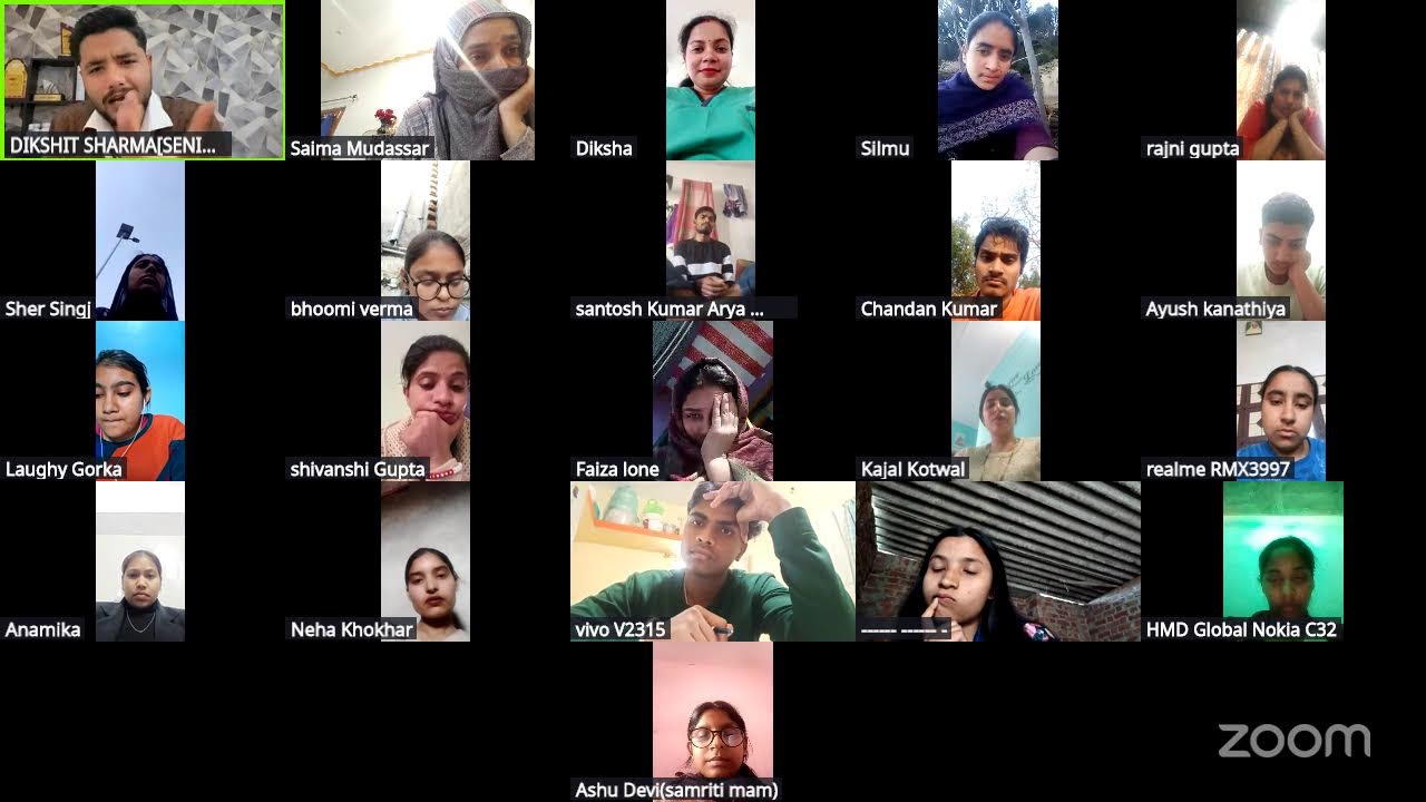 Vinay Bhardwaj's Zoom Meeting
