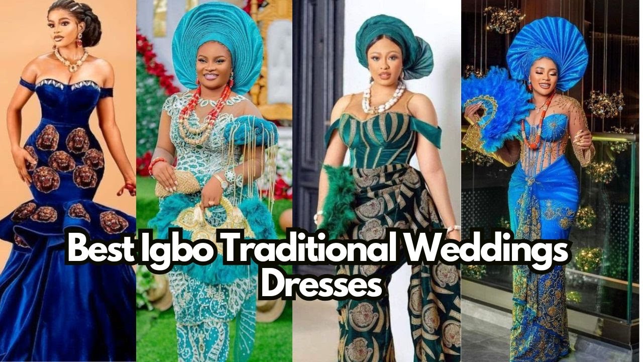 The Bridal Igbo Traditional Weddings Dresses#igbobride#africanclothing  #laceweddingdress #georgette