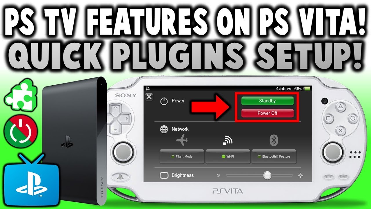PS TV Features Working On PS Vita! (Quick Plugins)