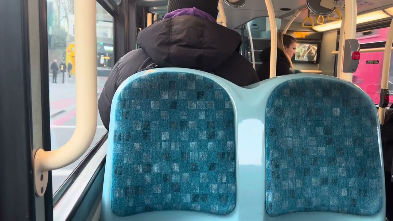 (Decent Sounds) Journey on Route 279 Arriva London LJ61LKC T254 18/3/24