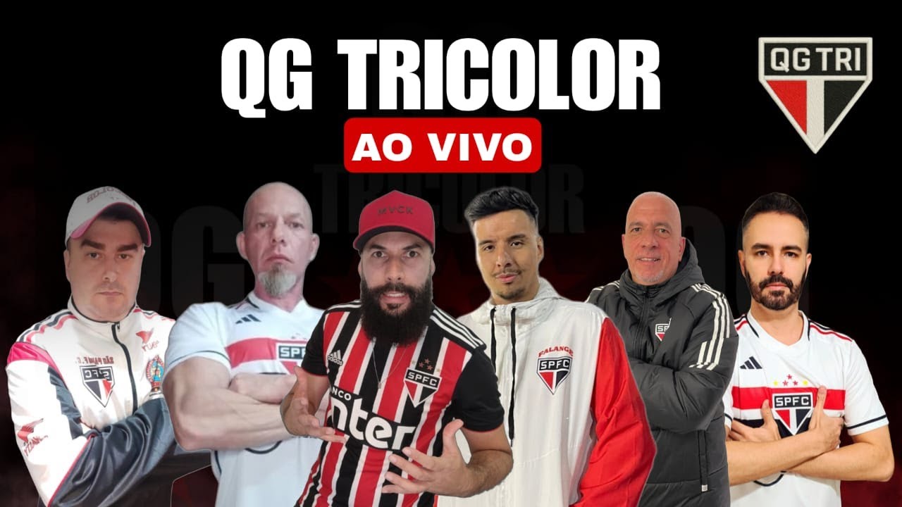 AO VIVO - QG TRICOLOR: ANÁLISE DE SPFC X VITÓRIA l COMO SERÁ O 2026  DO SÃO PAULO?