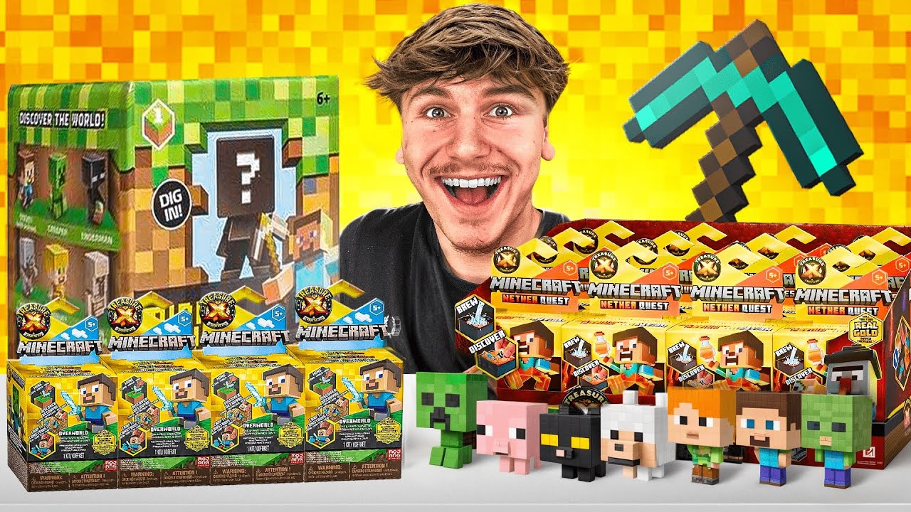 J’AI ACHETÉ +500€ DE JOUETS MINECRAFT !!