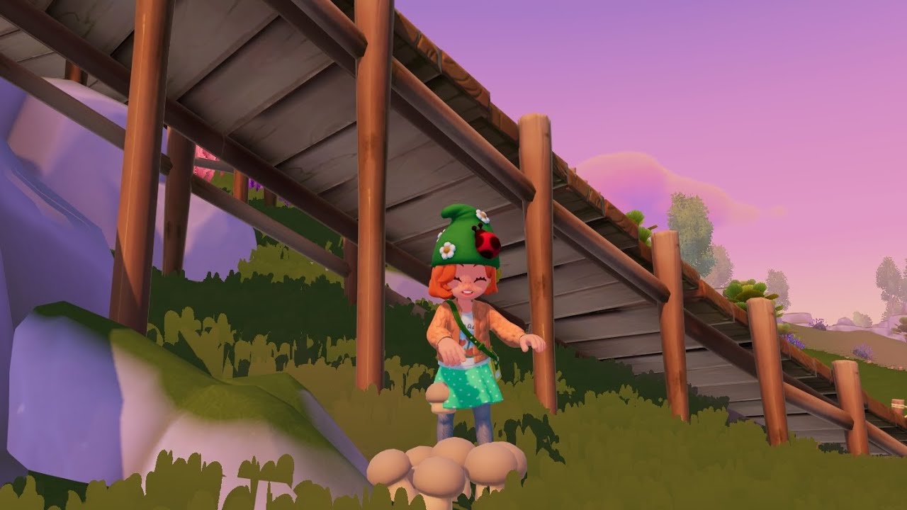 Heartopia Button Mushrooms Farming route