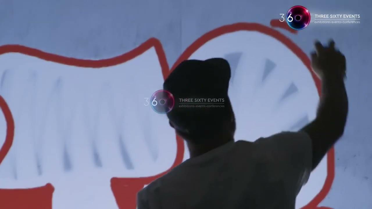 ThreeSixty, Digital Graffiti Wall