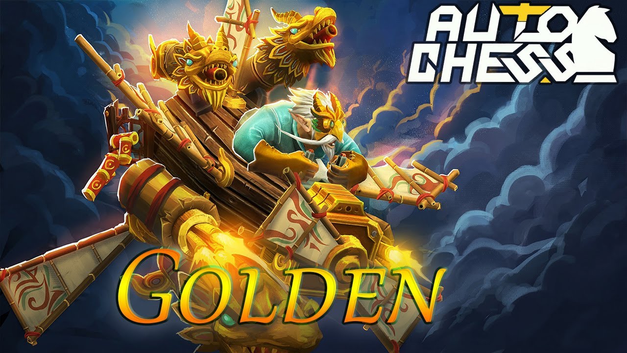 Dota Auto Chess Panda Golden Multicast