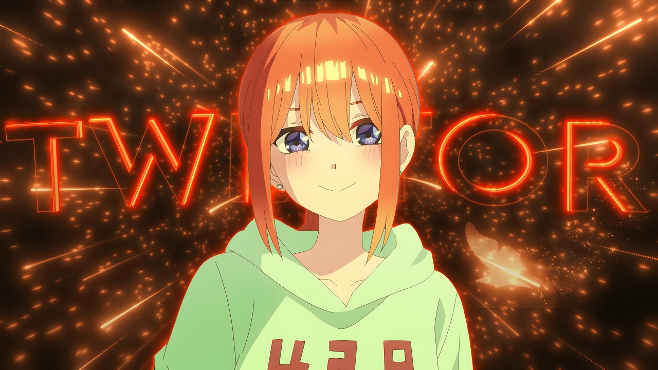 Yotsuba Nakano Twixtor Clips | 4K Quality + CC | The Quintessential Quintuplets
