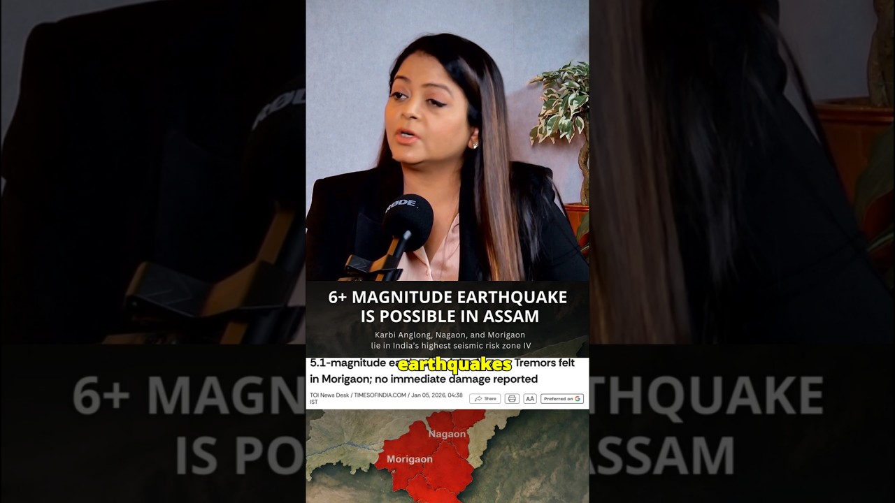 India in 2026: When Dr.Alfiya predicted #assam earthquake in our podcast #assamearthquake #assam