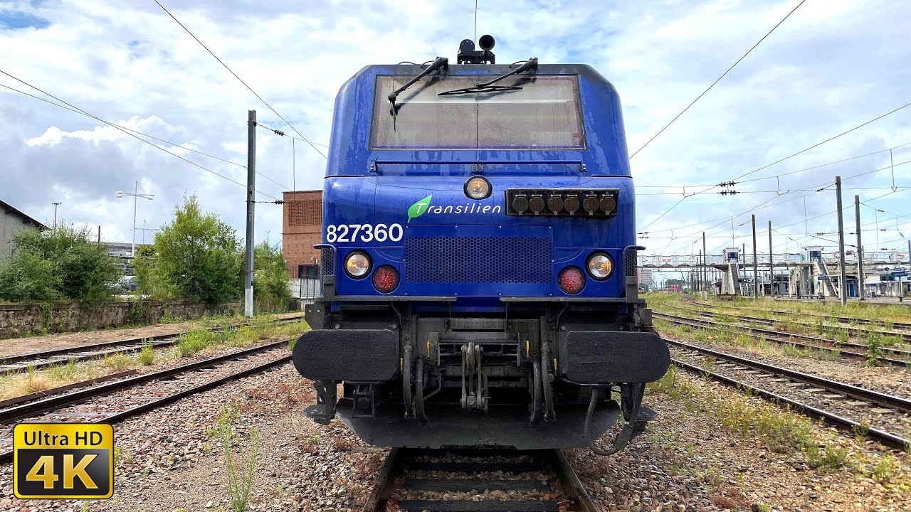 4K Gisors - Paris Saint-Lazare en BB27300