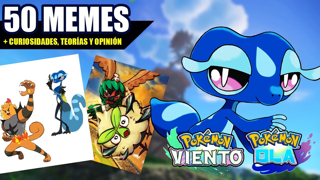 50 MEMES de POKÉMON VIENTO y OLA + Curiosidades, Rumores y más | Scorph