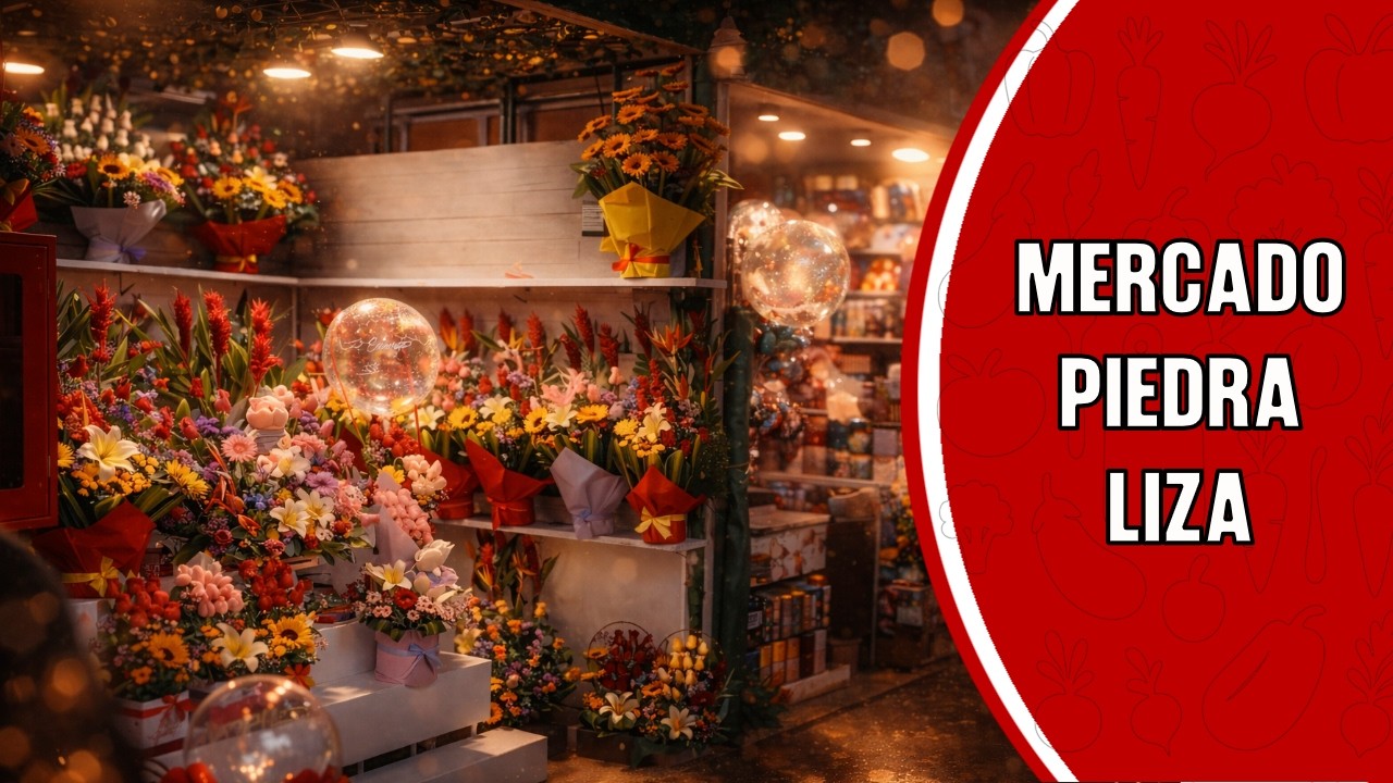 🇵🇪 🌺EL CORAZÓN FLORAL DE LIMA: MERCADO PIEDRA LIZA | ¿VALE LA PENA VISITARLO?
