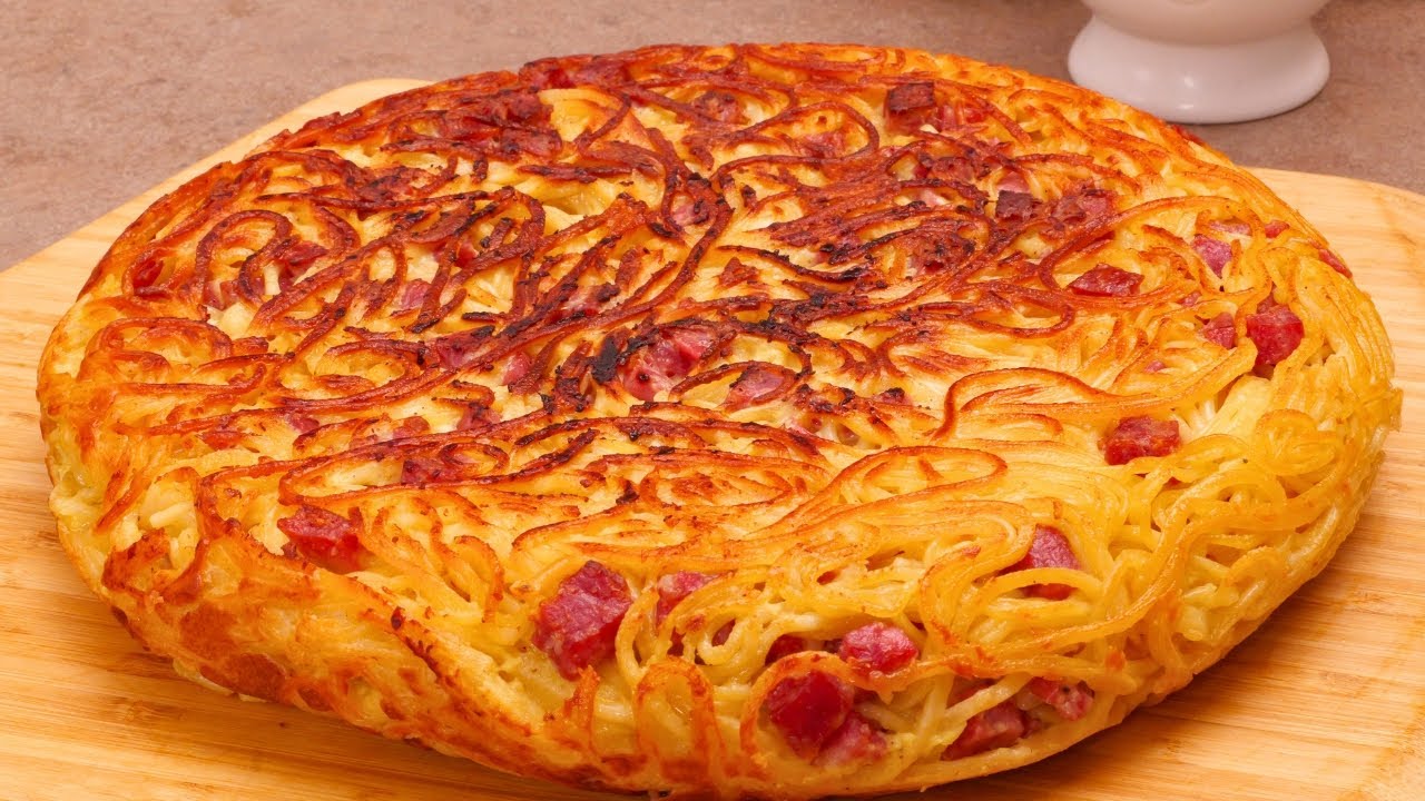 FRITTATA DI SPAGHETTI A MODO MIO