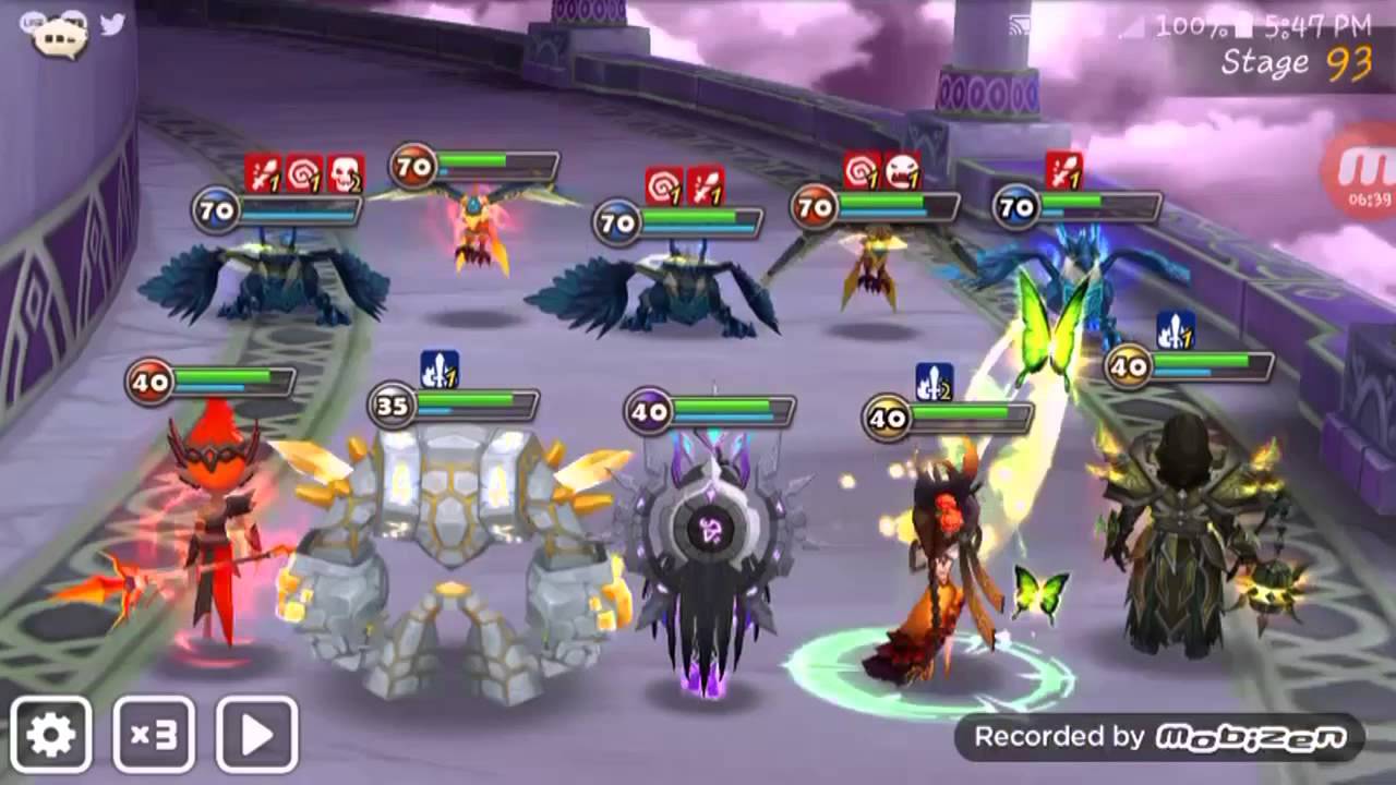 Toa Hard Stage 93 Leo/Ragdoll | Staring 5 Star Groggo!! | Summoners War