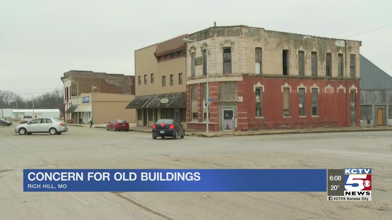 Old buildings in Rich Hill give residents concern