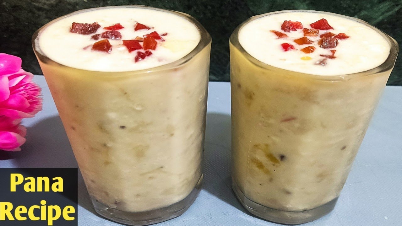 Pana sankranti Special Pana Recipe|Pana Recipe|Dahi pana Recipe|Fruit pana|Pana Recipe In Odia|Dahi