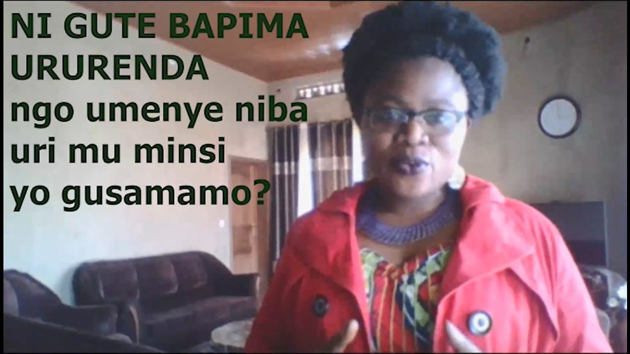 Kumenya iminsi yo gusamamo ukoresheje gupima ururenda