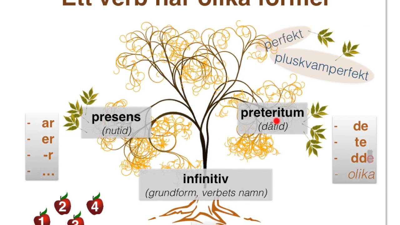 Sfi B1: Verb grupp 1-4