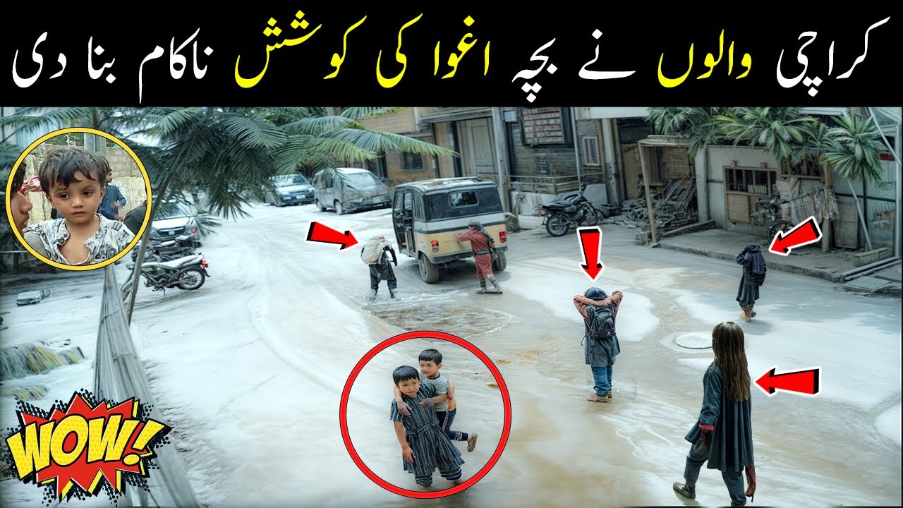 Brave Father of Karachi 💪😱❤️ Malir Karachi