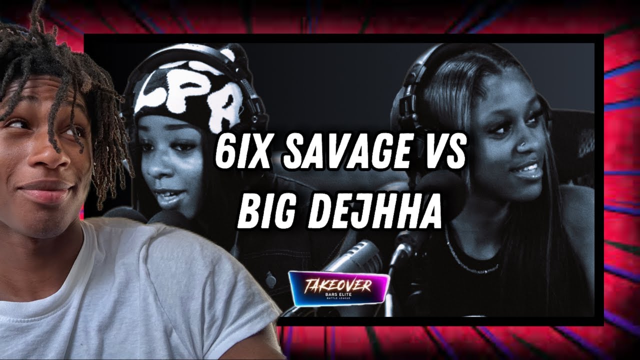 6ixSavage VS BigDejhha in ROUND 3 || Takeover Bars