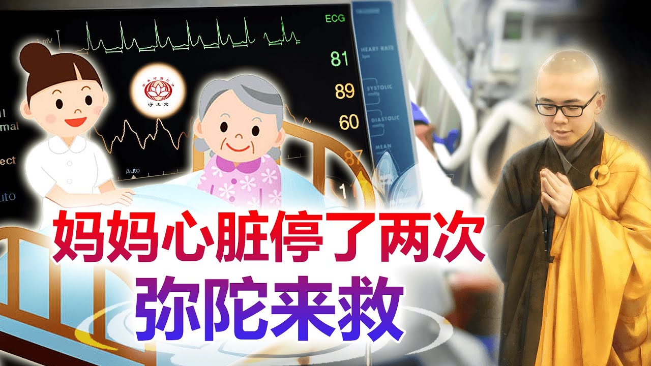 妈妈心脏停了两次 弥陀来救 👼（真实故事） | 净本法师 主讲