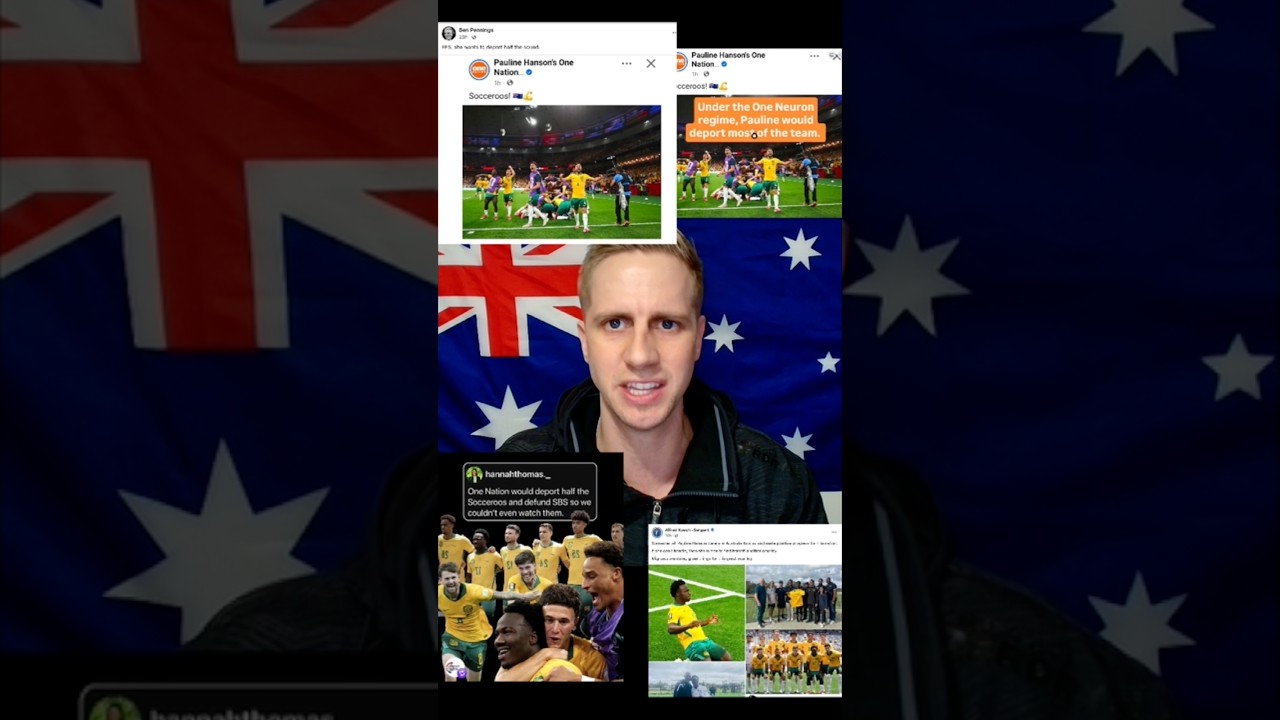 The Woke Freak Out Over One Nation Support Of The Socceroos