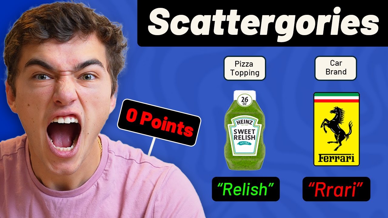 Life Style Scattergories has some WILD takes