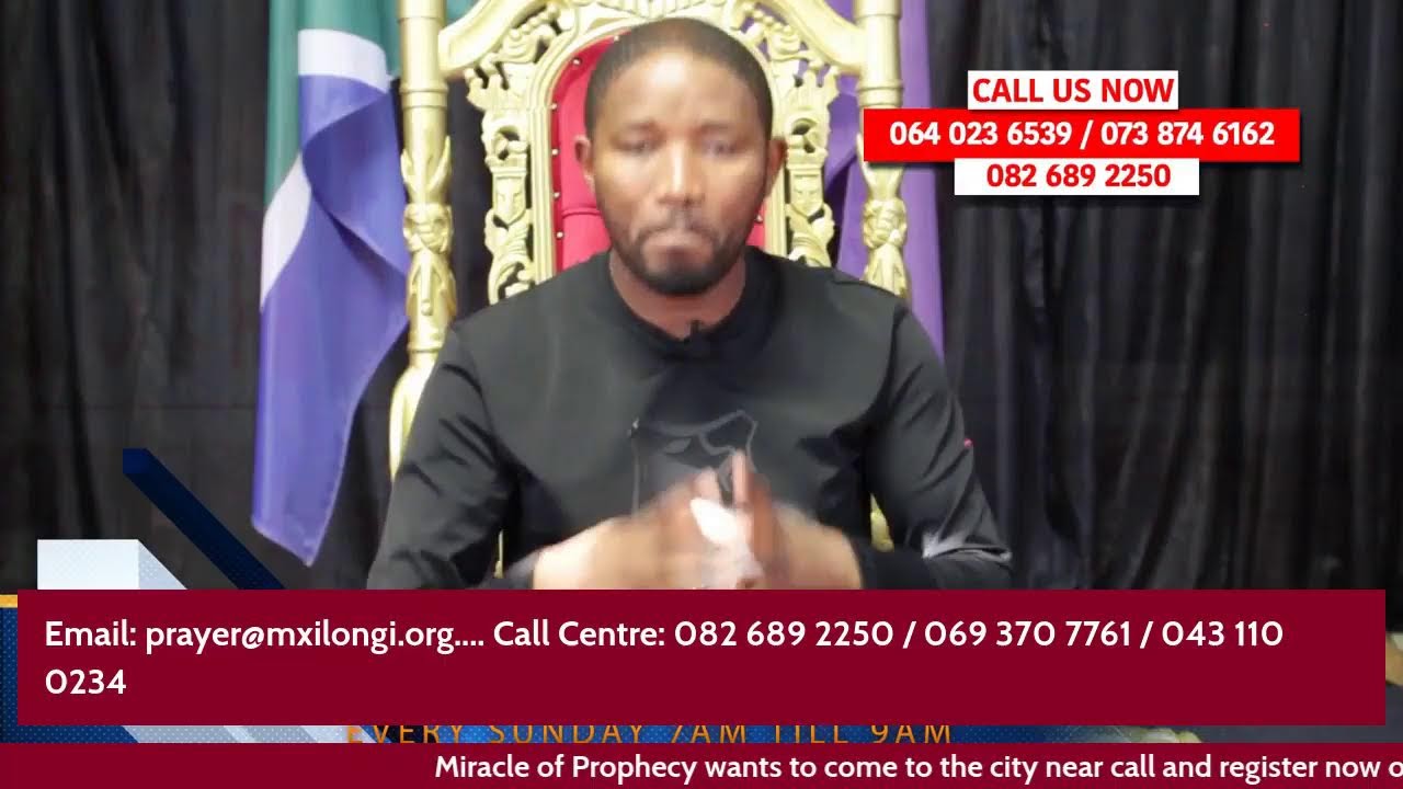 Prophet Mzonke live on Bay Tv