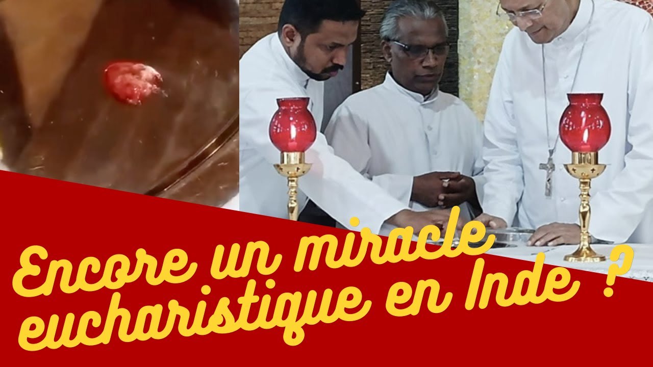 Encore un nouveau miracle eucharistique en Inde ?