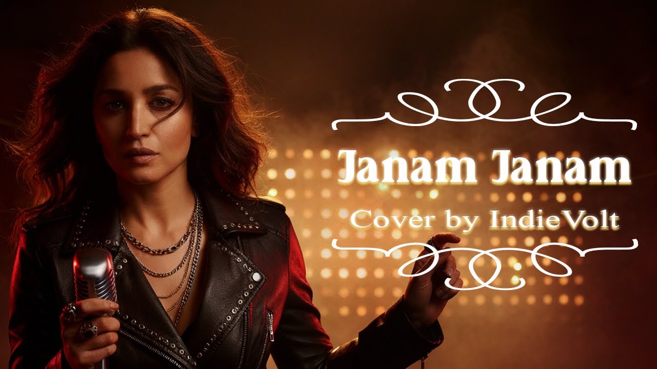 Janam Janam (Rock Version) – Shahrukh Khan ft. Kajol | IndieVolt Cover 🎸🔥 Bollywood Rock Ballad