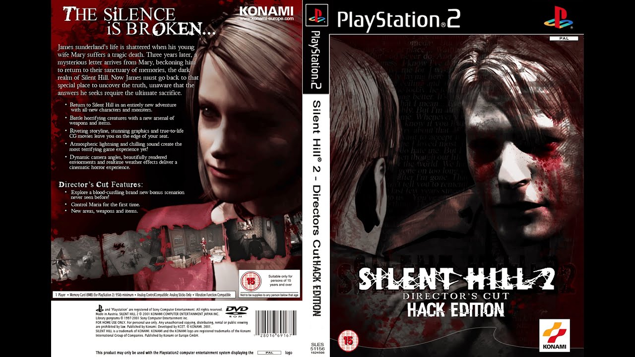 Silent Hill 2 PS2 Hack Edition | Infinite Health & Ammo