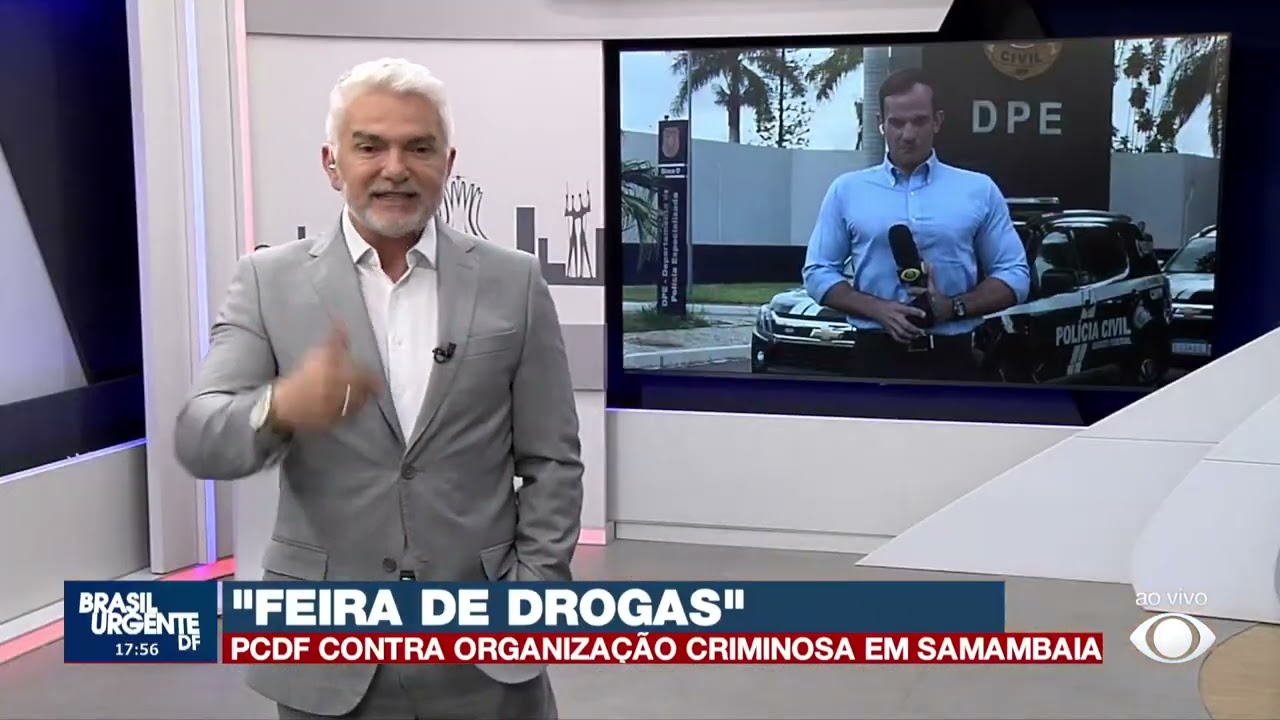 Quinze pessoas presas: drogas eram vendidas na feira do rolo em Samambaia